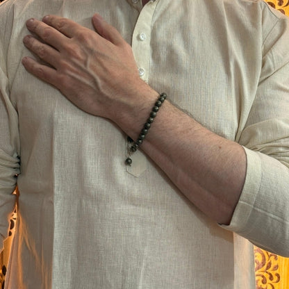 Pyrite Mala & Bracelet