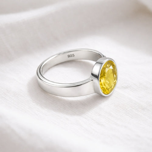 Yellow Sapphire Ring