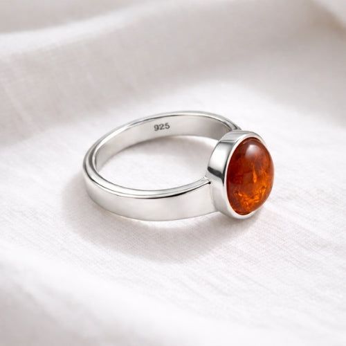 Hessonite Ring