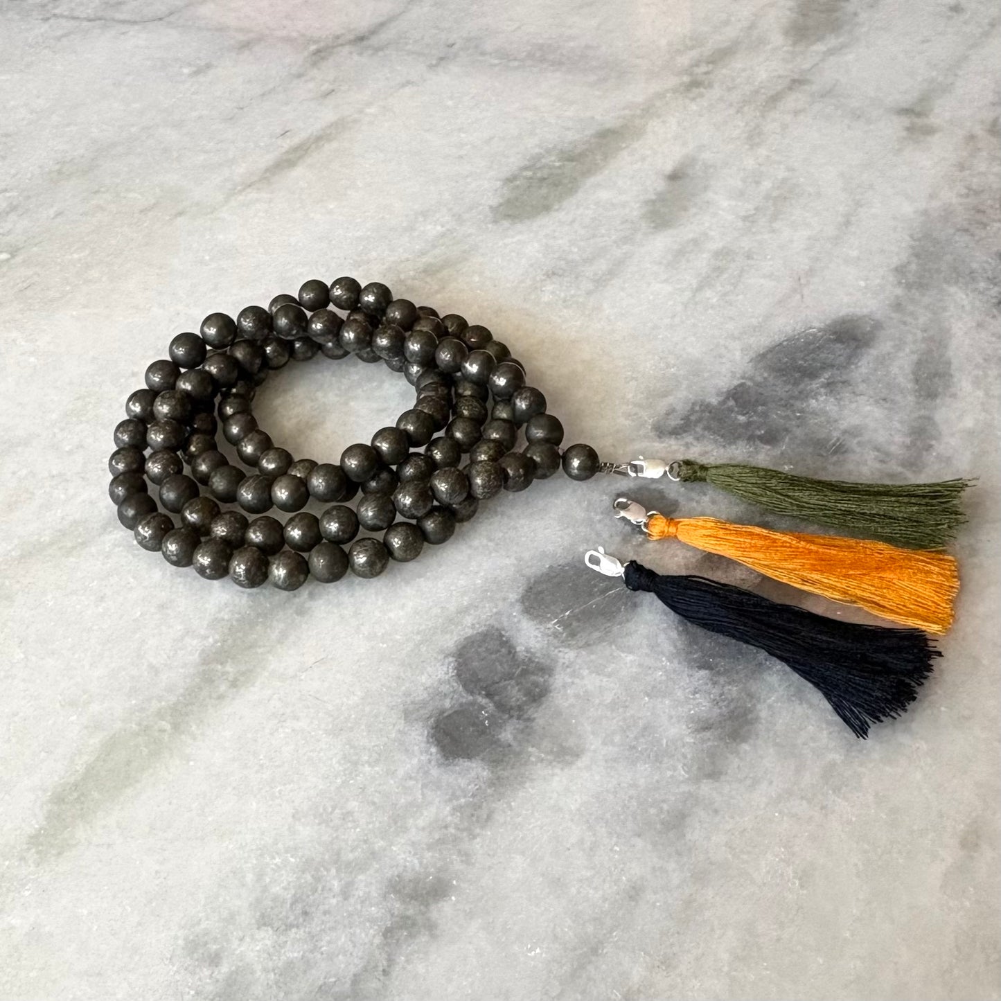 Pyrite Mala & Bracelet
