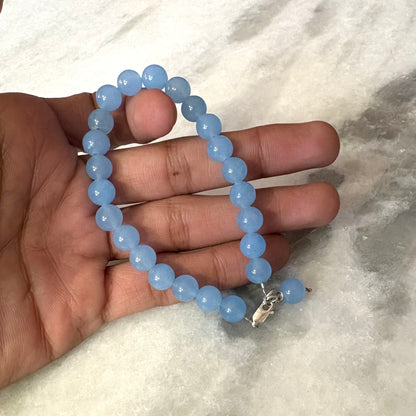 Aquamarine Mala & Bracelet