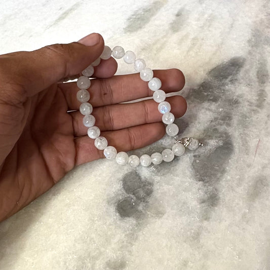 Rainbow Moonstone Mala & Bracelet